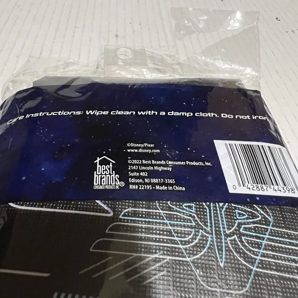 Disney Buzz Lightyear Tablecloth Black 52in X 70in Pixar Party Supply New
